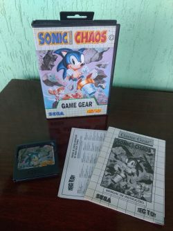 Sonic Chaos - Tec Toy - Master System, Produto Masculino Tectoy Usado  94080869