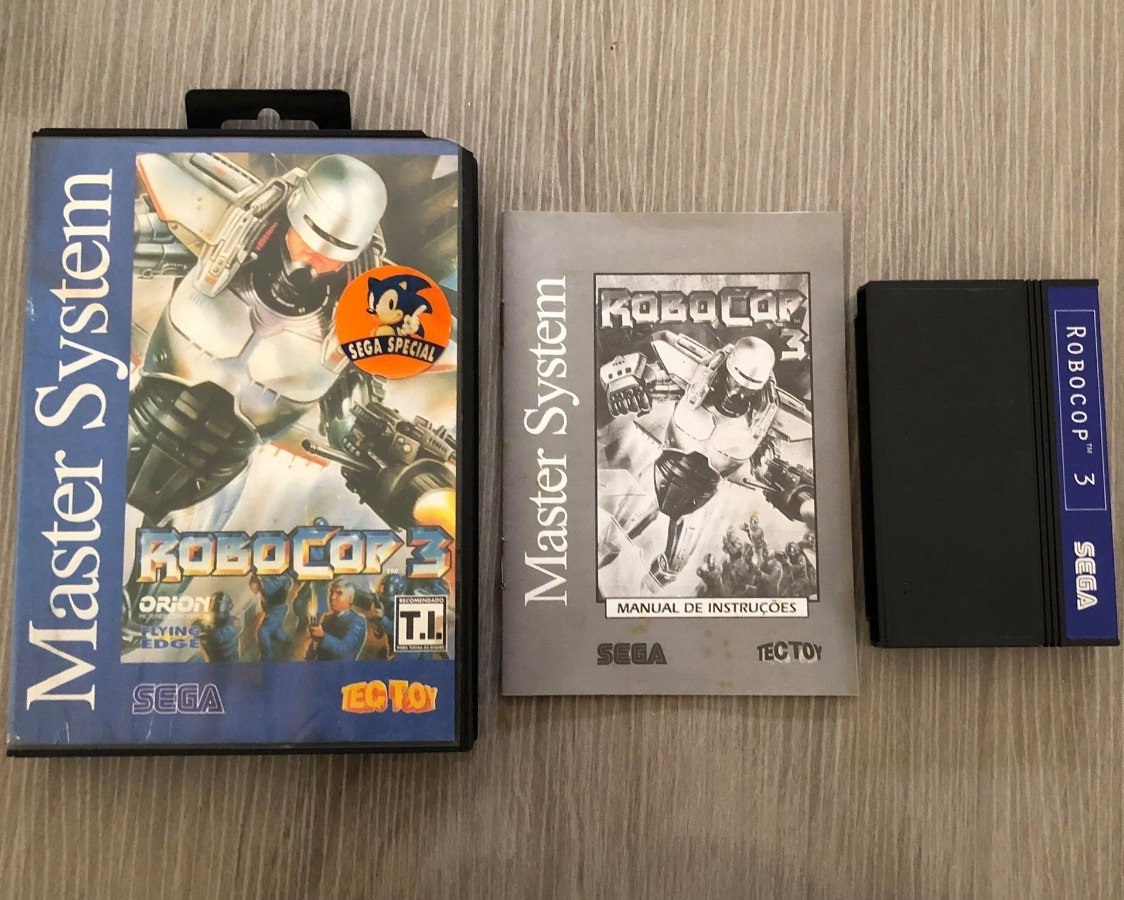 Jogo De Mega Drive, Robocop 3, Sega, Mega Drive