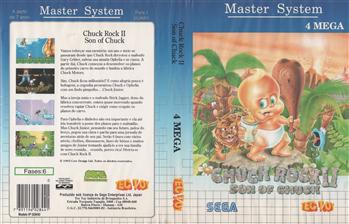 Jogo Chuck Rock II - Master System - Sebo dos Games - 10 anos!