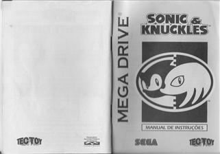 Capa Manual Sonic and Knuckles MD.jpg