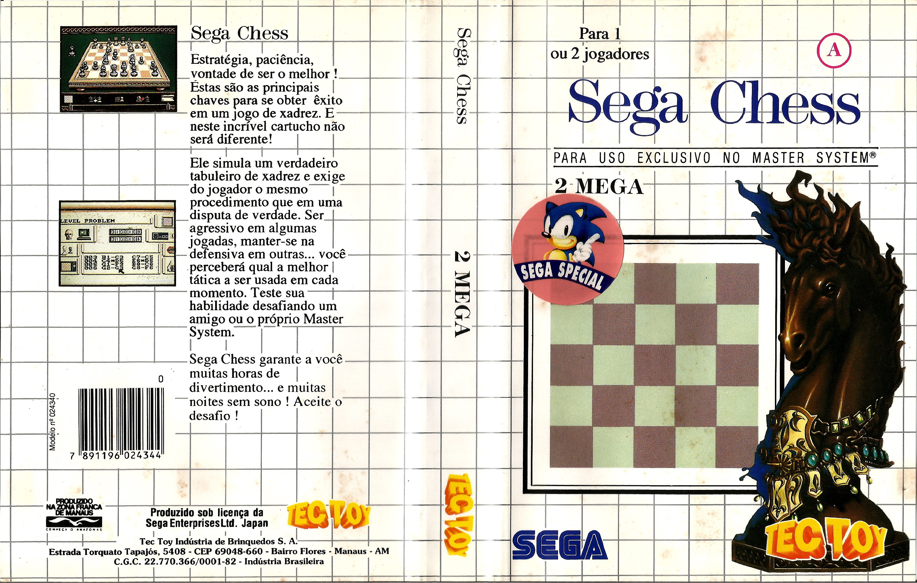 sega chess battle game