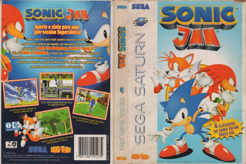 Arquivo:SS capa Sonic Jaml -TecToy.jpg