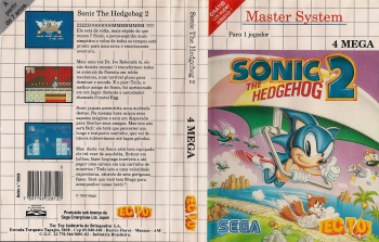 Sonic The Hedgehog 2 (Master System) - TecToy