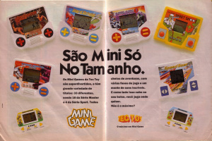 Mini Game TECTOY do Cebolinha. antigo, Ind. Brasileira, anos 1980, sem  teste