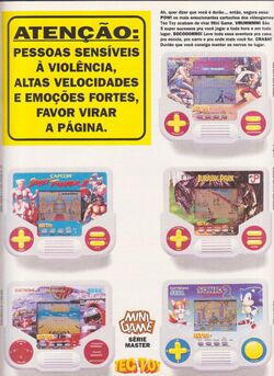 Mini-Game (Tec Toy) - 1991 - Propagandas Históricas