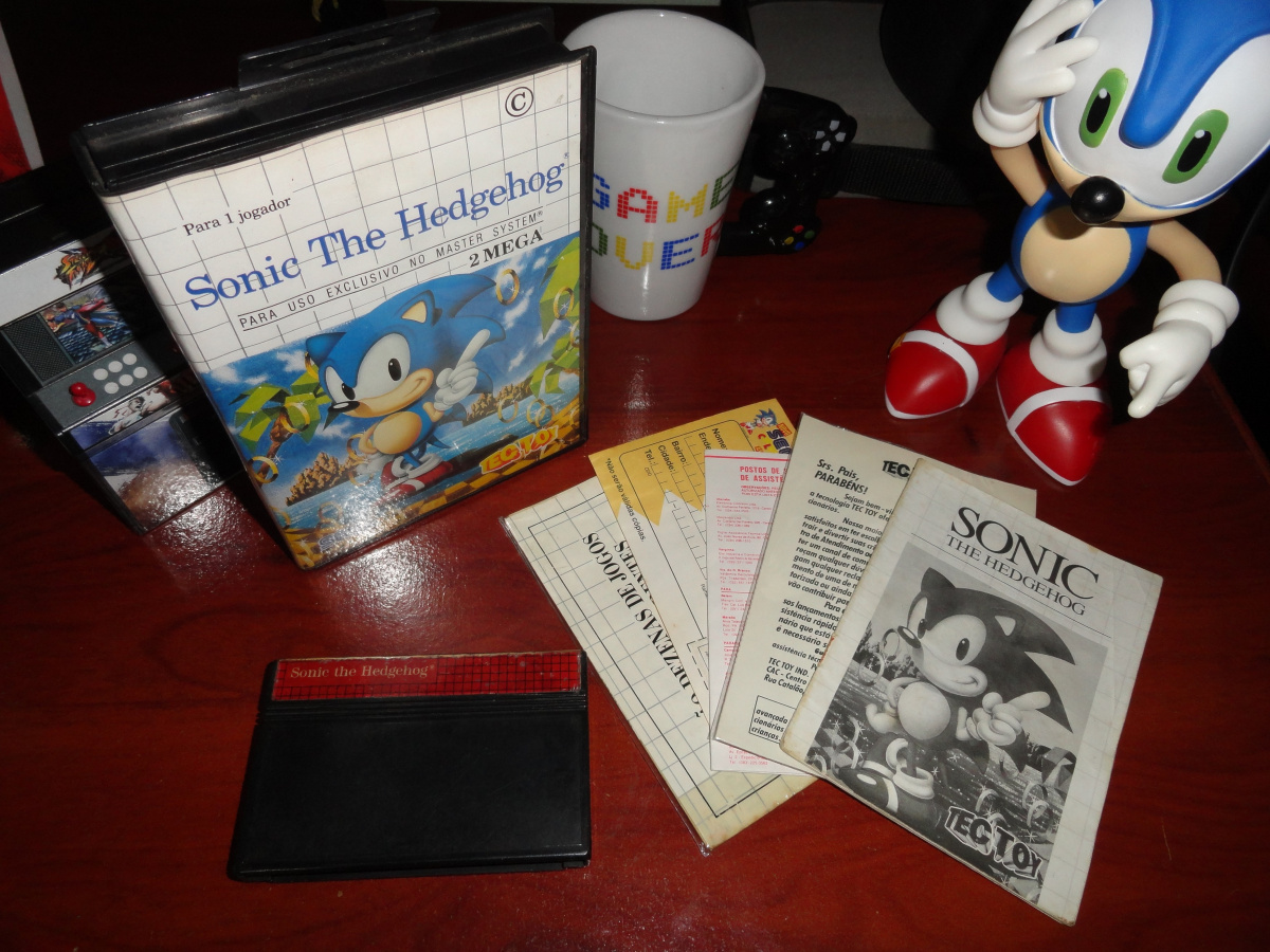 Sonic The Hedgehog (Master System) - TecToy