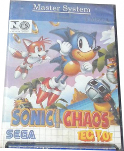 Gameteczone Jogo Master System Sonic Chaos - Sega São Paulo SP