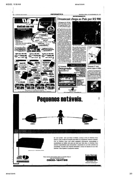 Arquivo:EstadaoSetembro99SegaDreamcastchegaaopaispor900.pdf