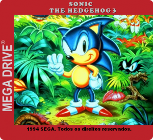 Gamescity Brasil - Sonic the Hedgehog 3, para Genesis (Mega Drive