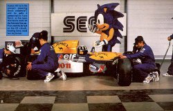 SEGA e a equipe Williams